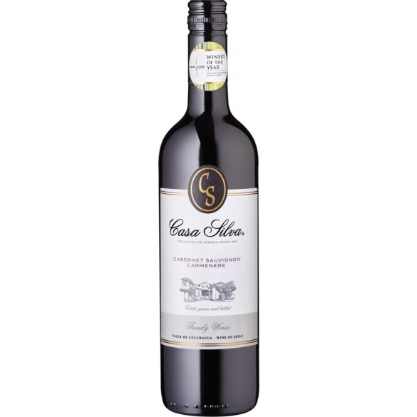 Casa Silva Cabernet Sauvignon Carmenere 2017 0,75L / 750ml 14% vol Vörösbor Chile