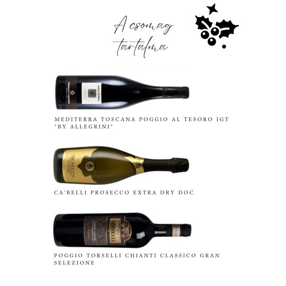 Karácsonyi olasz borválogatás proseccóval