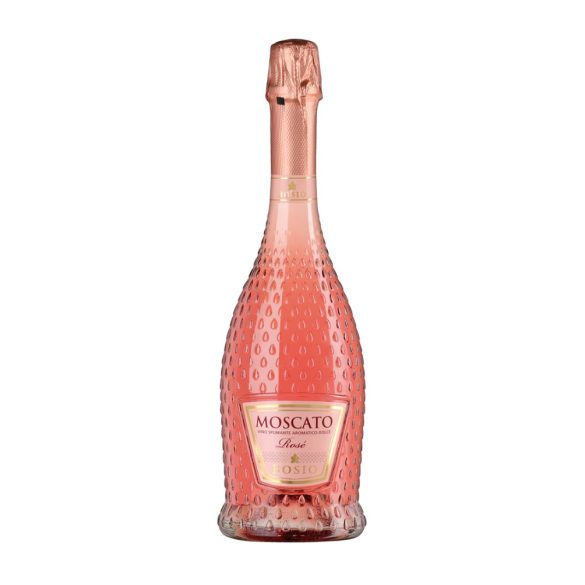 Bosio Moscato Spumante Rosé olasz édes rozé pezsgő 0,75L - 7,5%