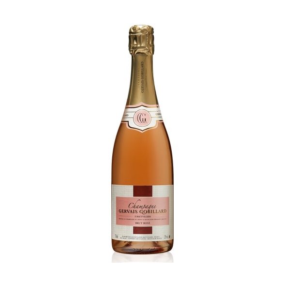Gervais Gobillard Champagne BRUT ROSÈ francia pezsgő, 0,75l, 12%