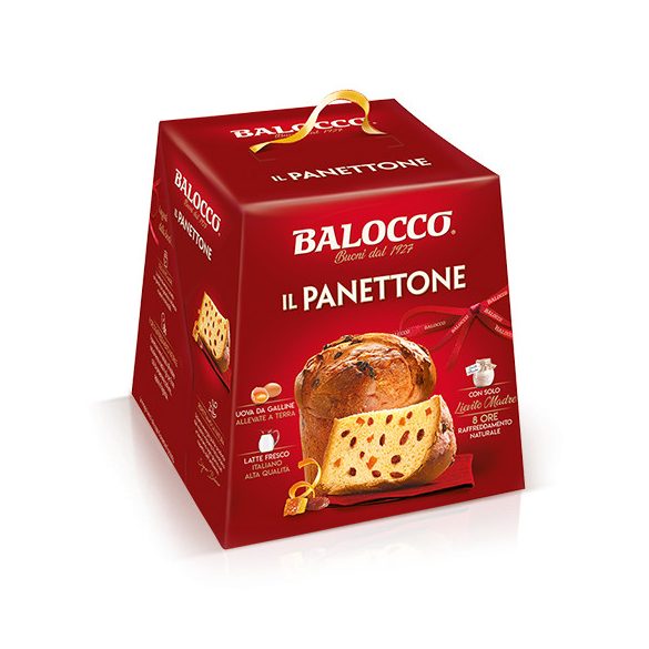 Balocco Classic Panettone mazsolával és kandírozott gyümölccsel 1000G