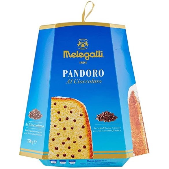 Melegatti Csokoládécseppes Pandoro - 750g