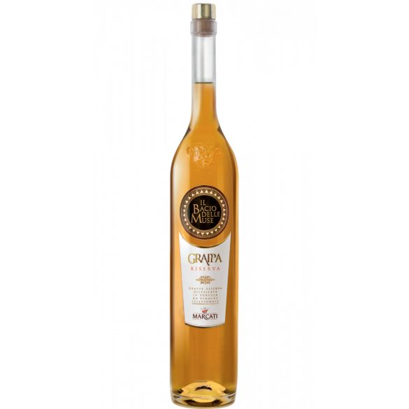 Marcati Grappa Riserva Bacio delle Muse 40% 1,5 L / 1500 ml