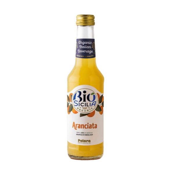 Polara Bio Sicilia Aranciata Narancs Üdítőital 0,275 L