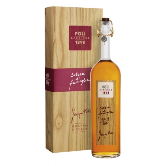 Jacopo Poli Barrique Solera Di Famiglia Grappa - 55% 0,7l