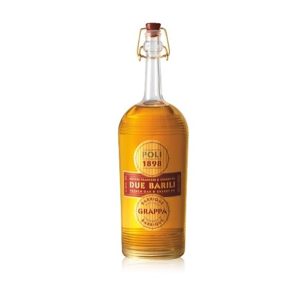 Jacopo POLI DUE BARILI Grappa BARRIQUE 0,7L / 700ml, 40%