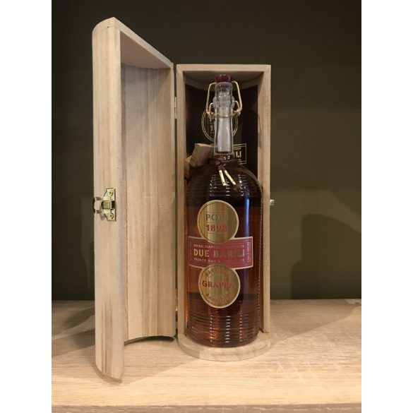 Jacopo POLI DUE BARILI Grappa BARRIQUE 0,7L / 700ml, 40%