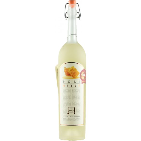 Jacopo Poli Miele Honey Liquore A Base Di Grappa - 35% 0,5l