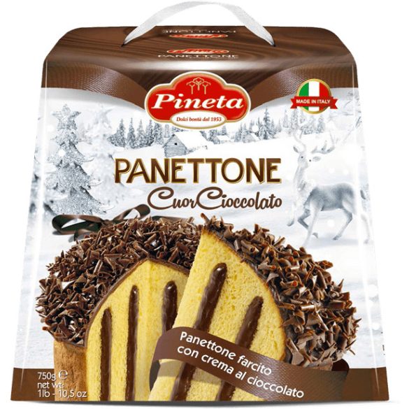 Pineta Csokoládé-krémmel Töltött Panettone 750 g
