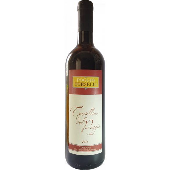 Poggio Torselli - Torsellino Del Poggio Toscana Vörösbor 2016 0,75 L / 750 ml 12,5%
