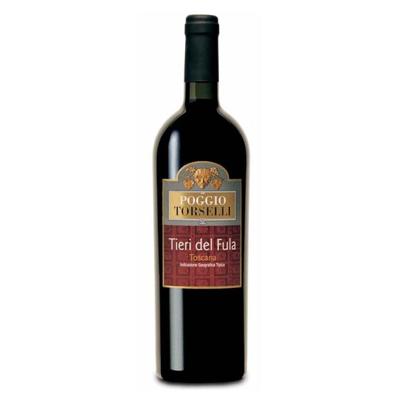 Poggio Torselli Tieri del Fula Toscana Rosso IGT vörösbor 2015 14,5% -  0,75 L / 750 ml