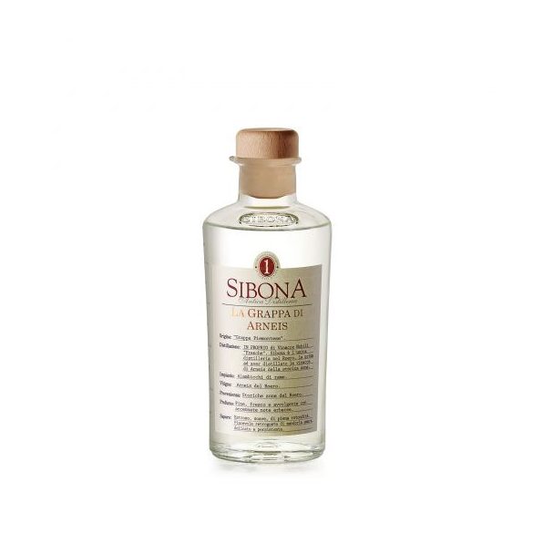 Sibona Grappa di Arneis Linea Graduata 0,5 L / 500 ml 40%