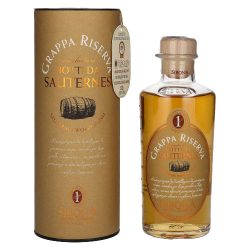 Sibona GRAPPA RISERVA botti da SAUTERNES 0,5 L / 500 ML 44%