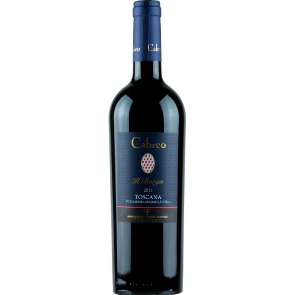 Tenute del Cabreo Il Borgo Toscana IGT 2015 14% 0,75L / 750ml Olasz Vörösbor