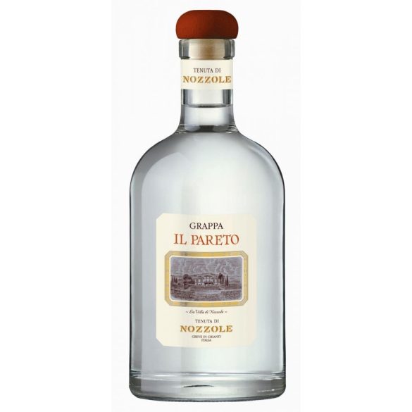 Tenuta di Nozzole / Grappa Il Pareto / 0,5L / 500ml / 50 cl  43% Olasz Grappa