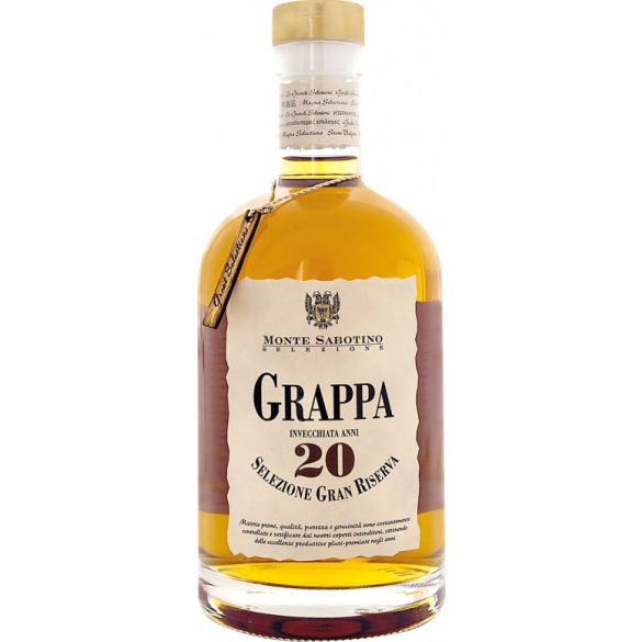 Zanin Grappa Invecchiata 20 éves Gran Riserva 0,7 L / 700 ml 40%